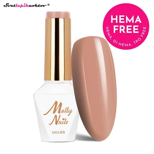 MOLLY NAILS NUDES gel lak 350 - Salted Caramel