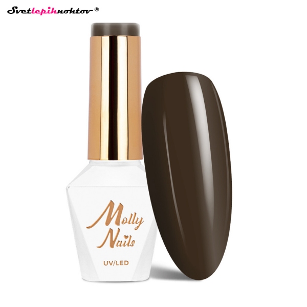 MOLLY NAILS AUTUMN gel lak 357 - Truffle