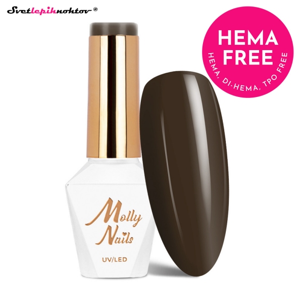 MOLLY NAILS AUTUMN gel lak 357 - Truffle