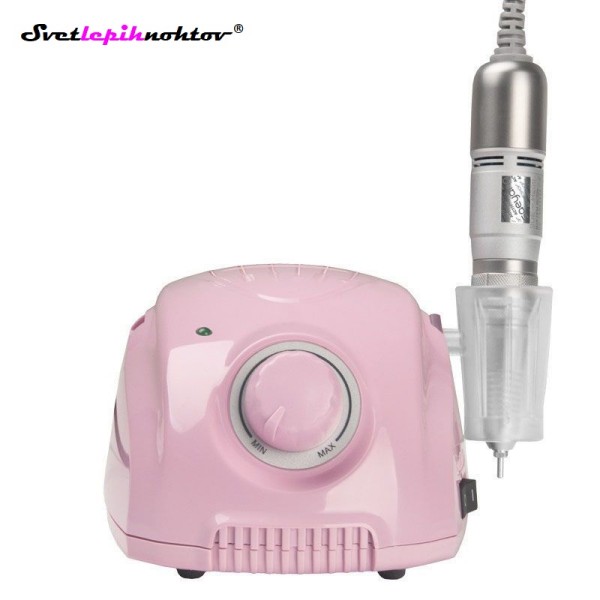Brusilni aparat Maraton, 45 W, roza barve, profesionalni električni brusilni aparat