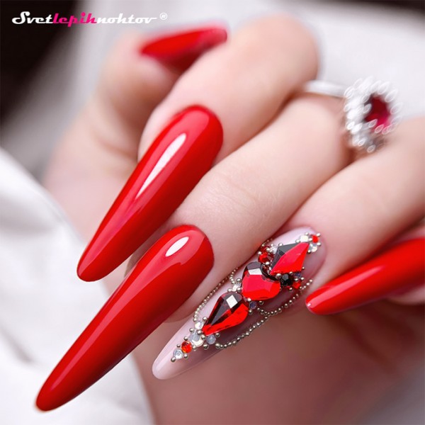 DUOGEL Gellack 6 ml, 024, My Red - schnell und einfach wie Nagellack, langlebig wie Gel