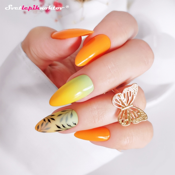 DUOGEL Gellack 6 ml, 260, Royal Yellow - schnell und einfach wie Nagellack, langlebig wie Gel