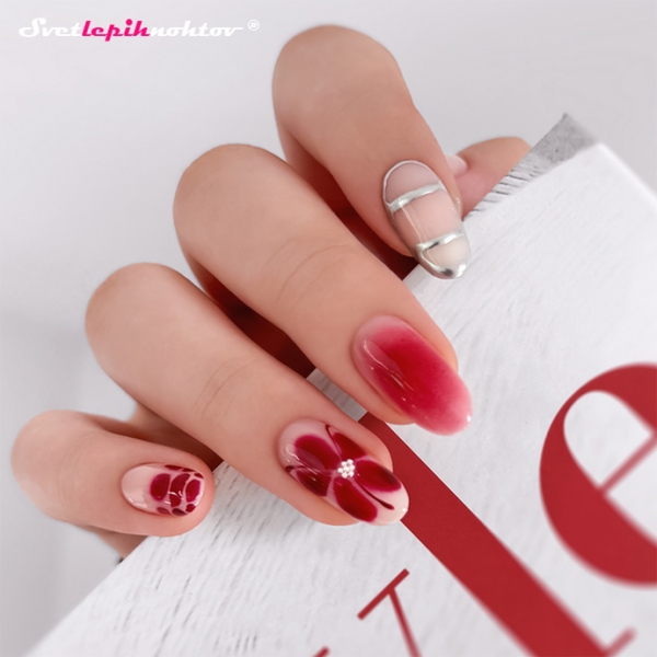 DUOGEL Gellack 6 ml, 278, Mulled Wine - schnell und einfach wie Nagellack, langlebig wie Gel
