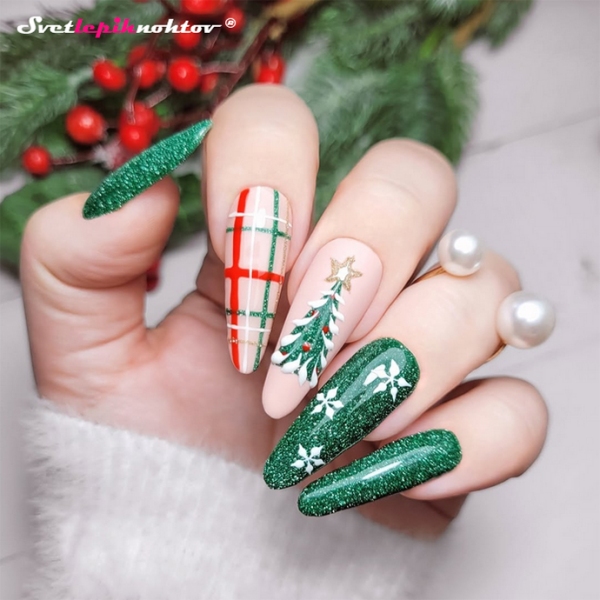 DUOGEL Gel Polish 6 ml, 314, Green Alien - durable as gel and as easy to apply as nail polish