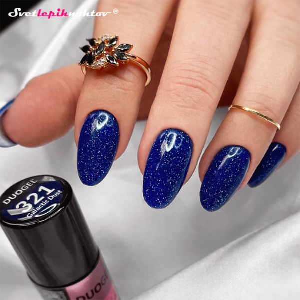 DUOGEL Gellack 6 ml, 321, Galactic Dust - schnell und einfach wie Nagellack, langlebig wie Gel