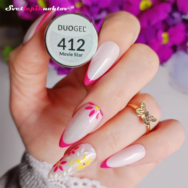 DUOGEL LED/UV-trajni lak za nokte, 6 ml, boja 412, Movie Star