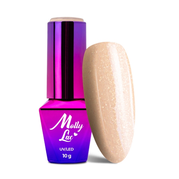 MOLLY NAILS gel lak 454 - Vanilla Shake
