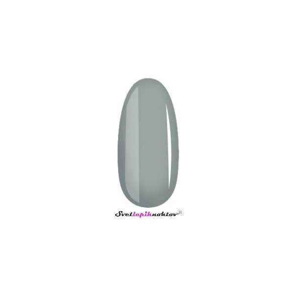 DUOGEL LED/UV-trajni lak, 6 ml, barva 004, Silver, barvni lak za trajno lakiranje nohtov