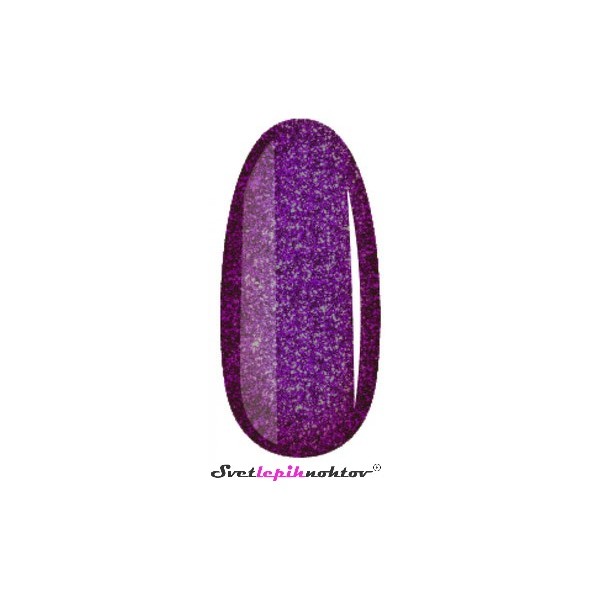 DUOGEL LED/UV-trajni lak, 6 ml, barva 114, Purple Diamond, barvni lak za trajno lakiranje nohtov