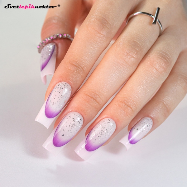 French Ombre nalepke - Multicolor