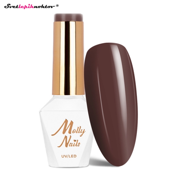 MOLLY NAILS AUTUMN gel lak 354 - Sticky Toffee