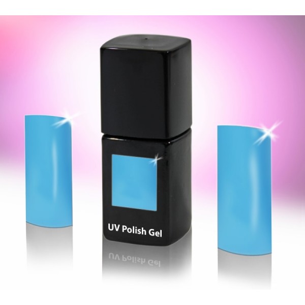 UV-Polishgel, trajni UV-lak za nohte, 12 ml, baby modra