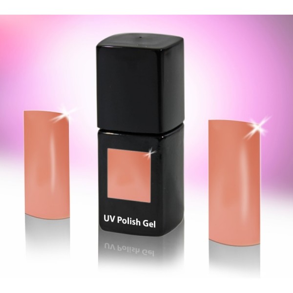 UV-Polishgel, trajni UV-lak za nohte, 12 ml, svetlo koralna