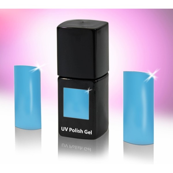 UV-Polishgel, trajni UV-lak za nohte, 12 ml, svetlo modra