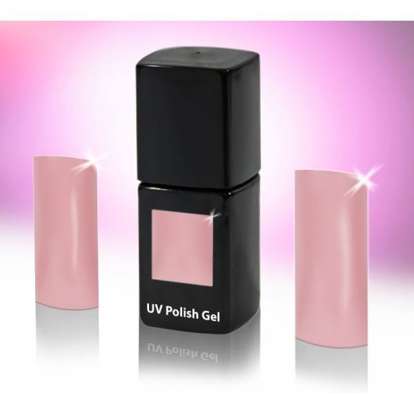 UV-Polishgel, trajni UV-lak za nohte, 12 ml, svetlo roza