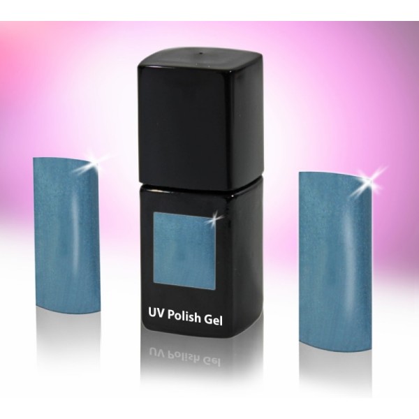 UV-Polishgel, trajni UV-lak za nohte, 12 ml, svileno modra