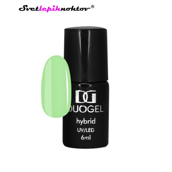 DUOGEL LED/UV-trajni lak, 6 ml, barva 108, Mint, barvni lak za trajno lakiranje nohtov
