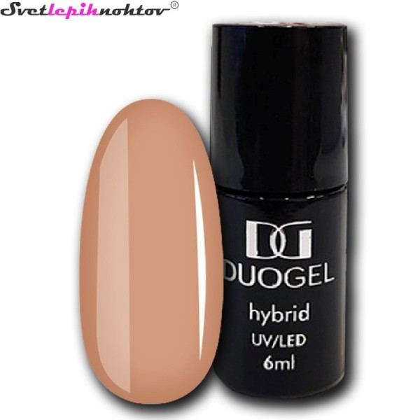 DUOGEL LED/UV-trajni lak, 6 ml, barva 014, Stone, barvni lak za trajno lakiranje nohtov