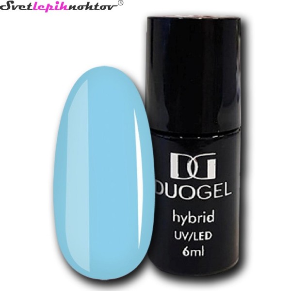 DUOGEL LED/UV-trajni lak, 6 ml, barva 064, Love Sky, barvni lak za trajno lakiranje nohtov