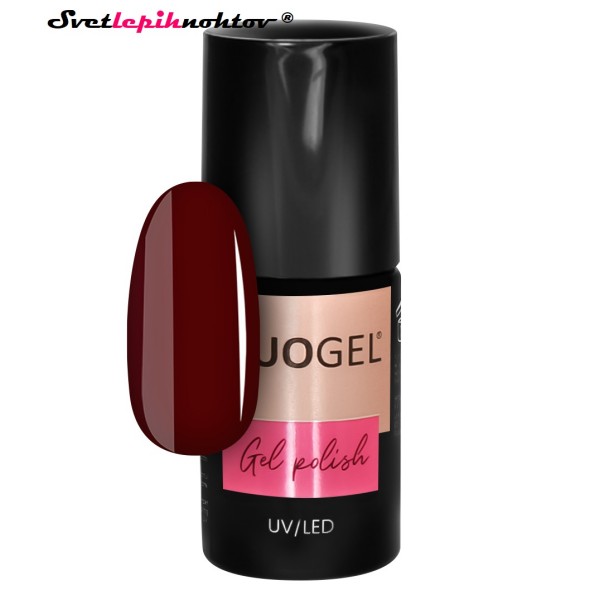 DUOGEL Gellack 6 ml, 031, Chocolate Red - schnell und einfach wie Nagellack, langlebig wie Gel