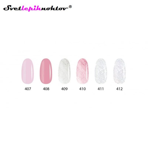 DUOGEL Gel Polish 6 ml, 200, Hot Heart - durable as gel and as easy to apply as nail polish