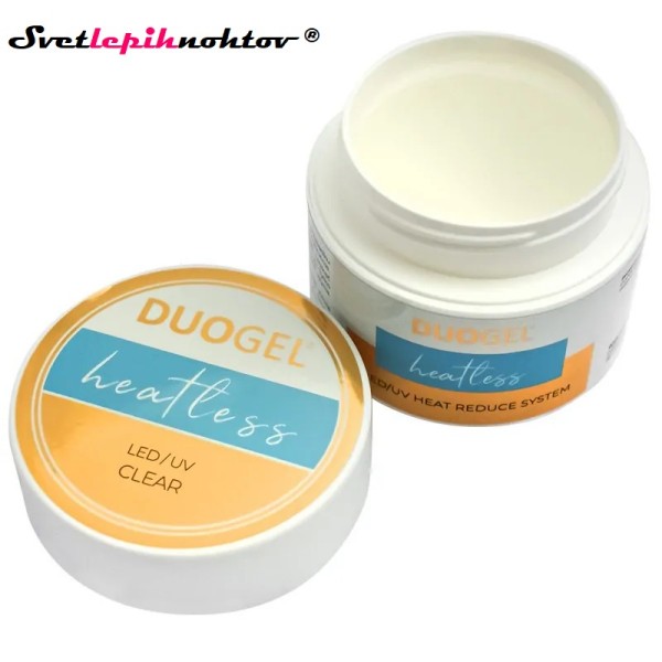 DUOGEL Heatless gel, clear, 3v1 gel
