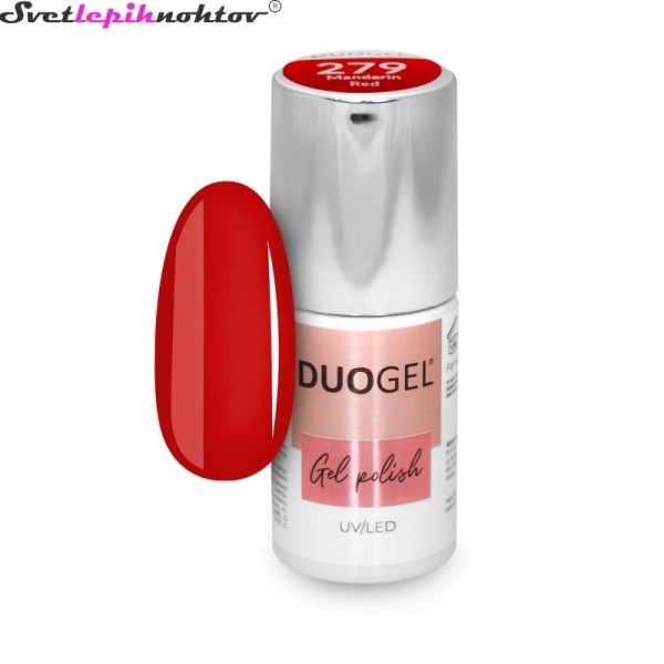 DUOGEL Gel Polish 6 ml, 279, Mandarin Red