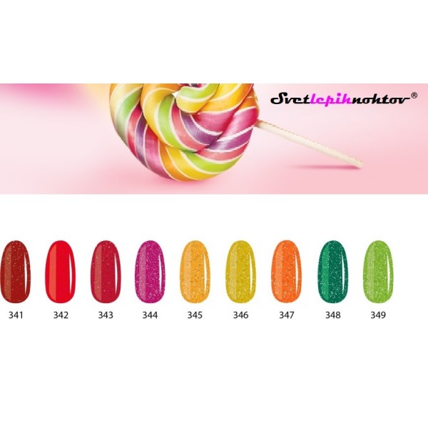 DUOGEL gel lak 343 - Raspberry Sky