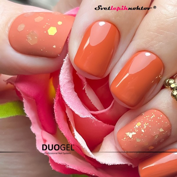 DUOGEL Gel Polish 6 ml, 281, Roiboos Tea - durable as gel and as easy to apply as nail polish