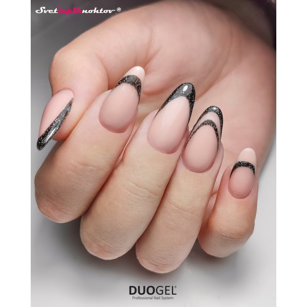 DUOGEL Gel Polish 6 ml, 319, Black Hole - durable as gel and as easy to apply as nail polish