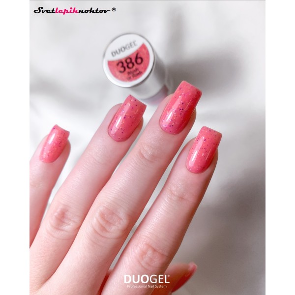 DUOGEL Gel Polish 6 ml, 138, Pink Wink - durable as gel and as easy to apply as nail polish