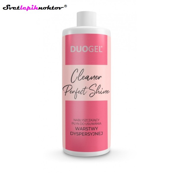 DUOGEL Perfect Shine Cleaner, 500 ml, tekočina za brisanje zaključnega sloja in izjemen lesk