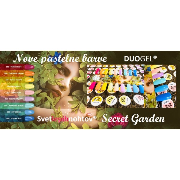 DUOGEL celotna Secret Garden kolekcija (6,50 EUR/kom)