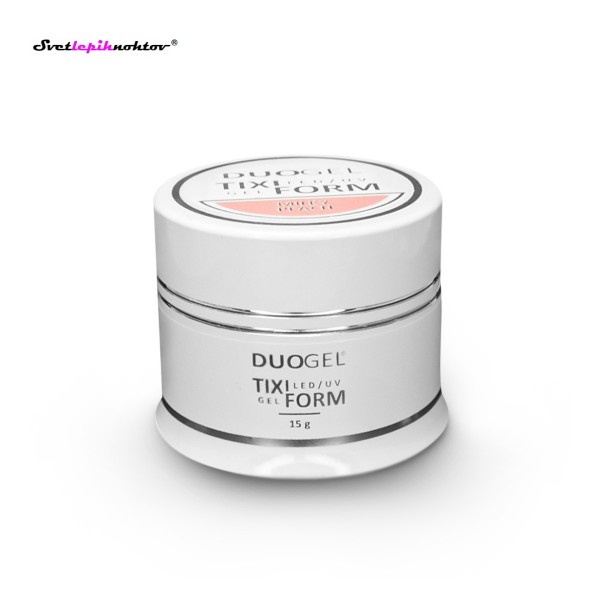 DUOGEL Tixi Form LED/UV-gel, milky peach