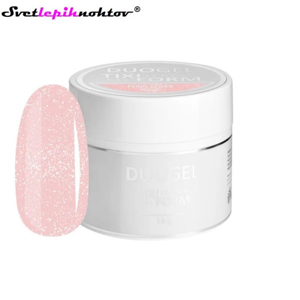 DUOGEL Tixi gel, pearl cover nude 3v1 gel