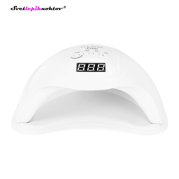UV/LED lučka GLOW, 48 W, bele barve, lučka za trdenje gelov in lakov