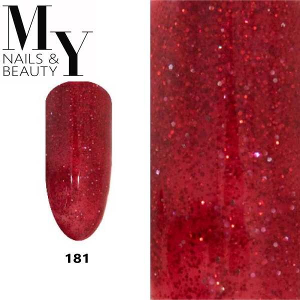 MY Nails & Beauty Gel Polish, 15 g, #132 - durable as gel and as easy to apply as nail polish