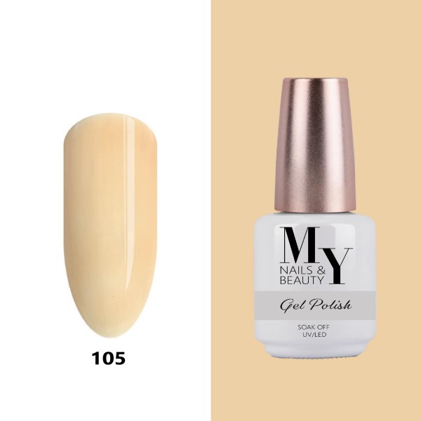 MY Nails & Beauty Gel Polish, 15 g, #105