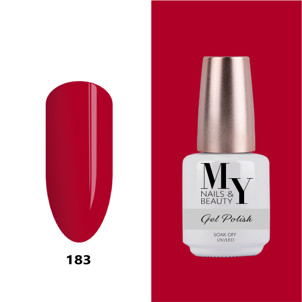 MY Nails & Beauty Gel Polish, 15 g, #132 - durable as gel and as easy to apply as nail polish