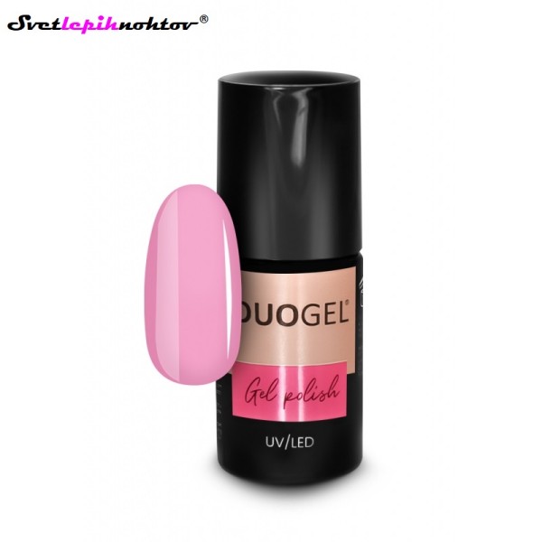 DUOGEL LED/UV-trajni lak, 6 ml, barva 077, Pink Love, barvni lak za trajno lakiranje nohtov