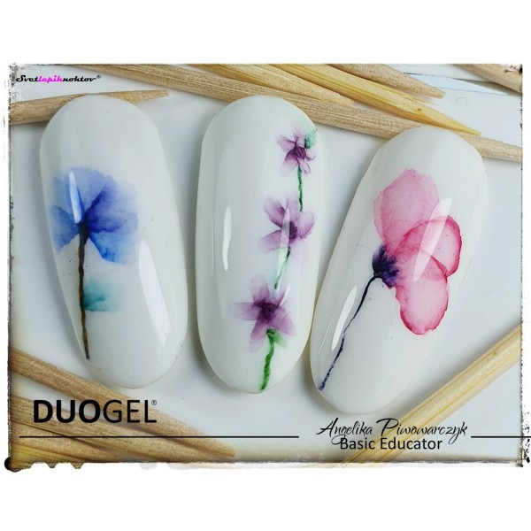 Ink DUOGEL lak za poslikavo, 7 ml, barva Magic Pink