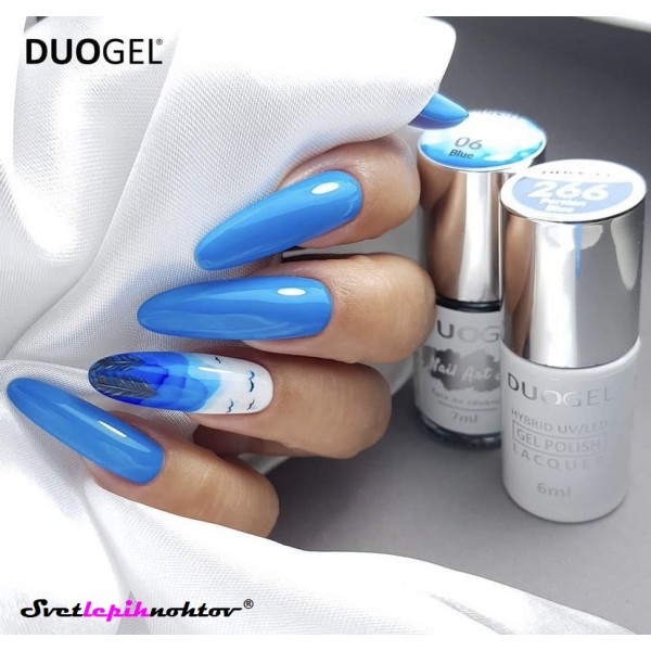 DUOGEL Gel Polish 6 ml, 266, Persian Blue