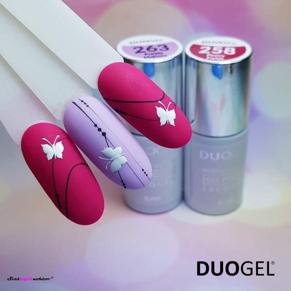 DUOGEL Gel Polish 6 ml, 263, Purple Majesty