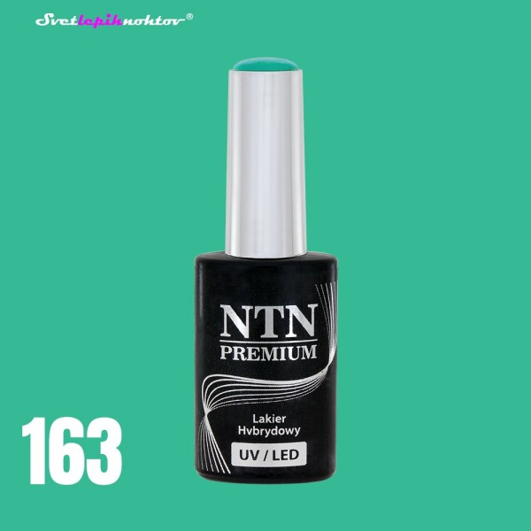 NTN PREMIUM LED/UV-trajni lak za nohte, št. 163, trajni lak za permanentno lakiranje nohtov