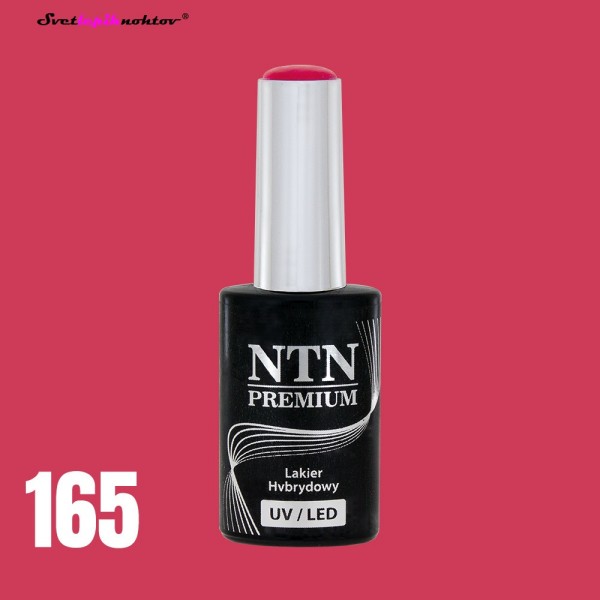 NTN PREMIUM LED/UV-trajni lak za nohte, št. 165, trajni lak za permanentno lakiranje nohtov