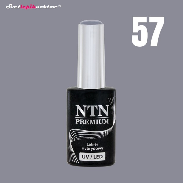 NTN PREMIUM LED/UV-trajni lak za nohte, št. 57, trajni lak za permanentno lakiranje nohtov

