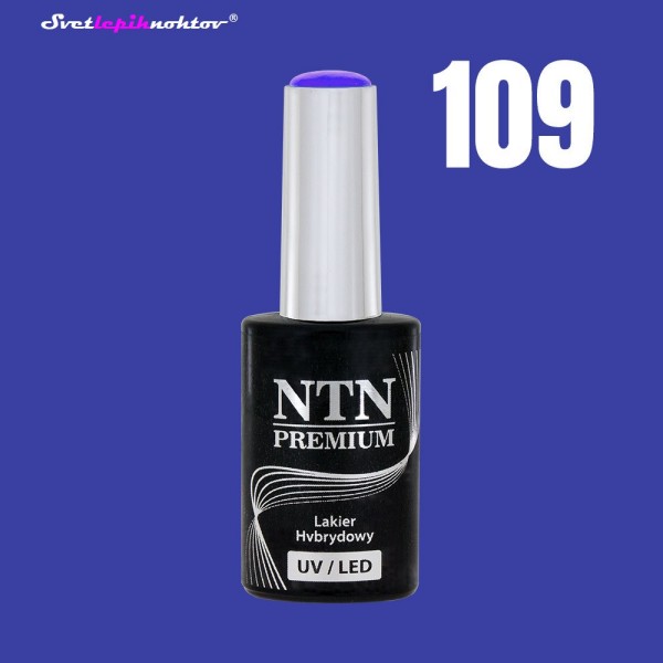 NTN PREMIUM LED/UV-trajni lak za nohte, 5 g, št. 109, trajni lak za permanentno lakiranje nohtov