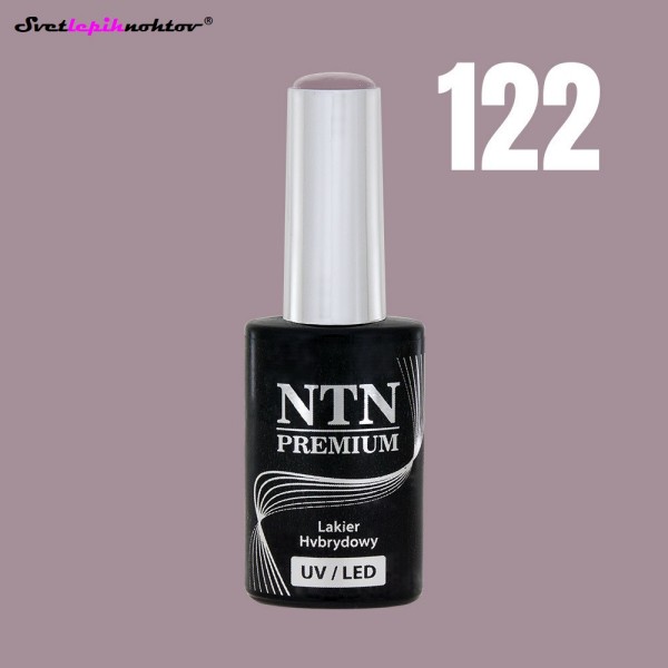 NTN PREMIUM LED/UV-trajni lak za nohte, 5 g, št. 122, trajni lak za permanentno lakiranje nohtov