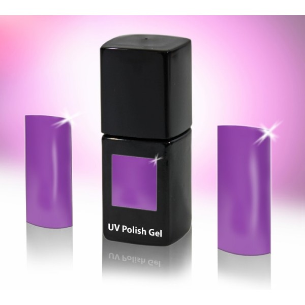 UV-Polishgel, trajni UV-lak za nohte, 12 ml, intensivno lila
