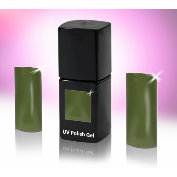 UV-Polishgel, trajni UV-lak za nohte, 12 ml, svetla kaki